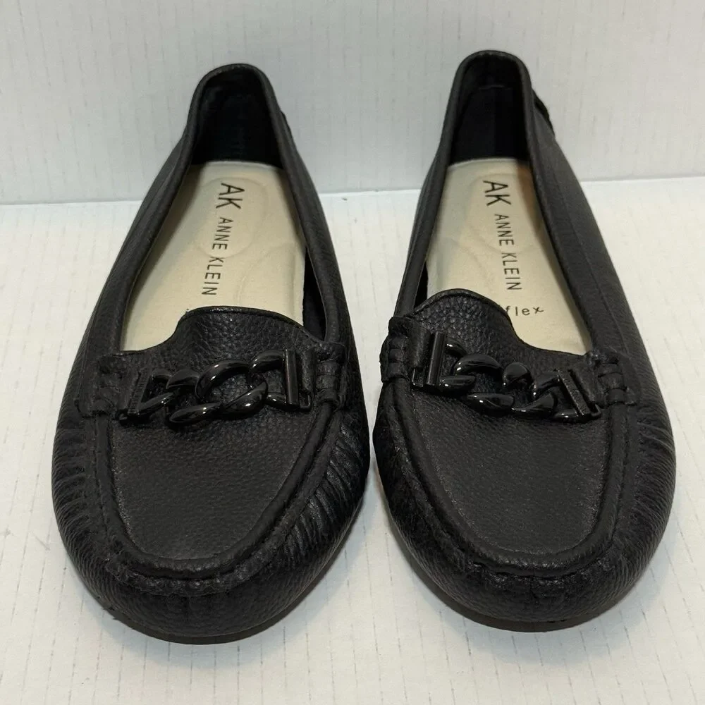 Anne Klein iflex Slip On Casual Loafers Womens Shoes 8M Black